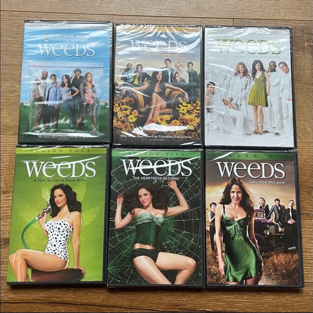 NWT Weeds - The First 6 Seasons Individual Factory Sealed And Untouched